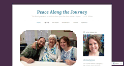 Desktop Screenshot of peacealongthejourney.com